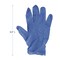 Boardwalk 380 Series 4 mil Thick 9.5 in. Long Powder-Free Disposable General-Purpose Nitrile Gloves - Small, Blue (100/Box)